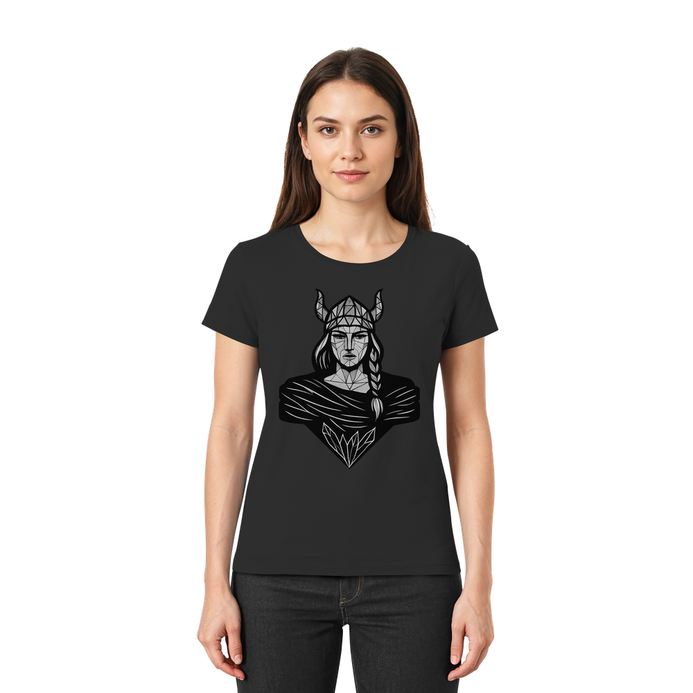 RAGNARÖK Vikings Woman Crystal Edition - Ladies Premium Shirt – Bild 2