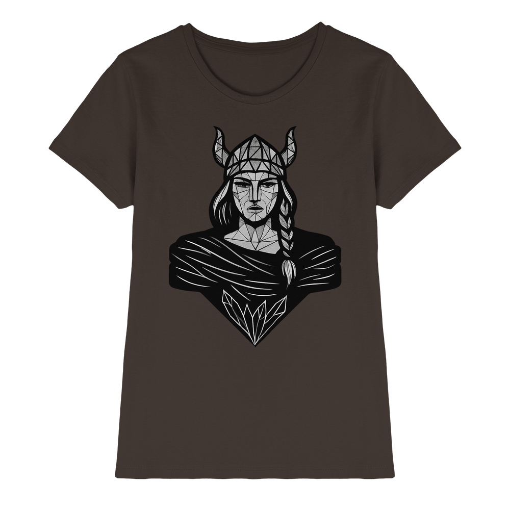 RAGNARÖK Vikings Woman Crystal Edition - Ladies Premium Shirt – Bild 3