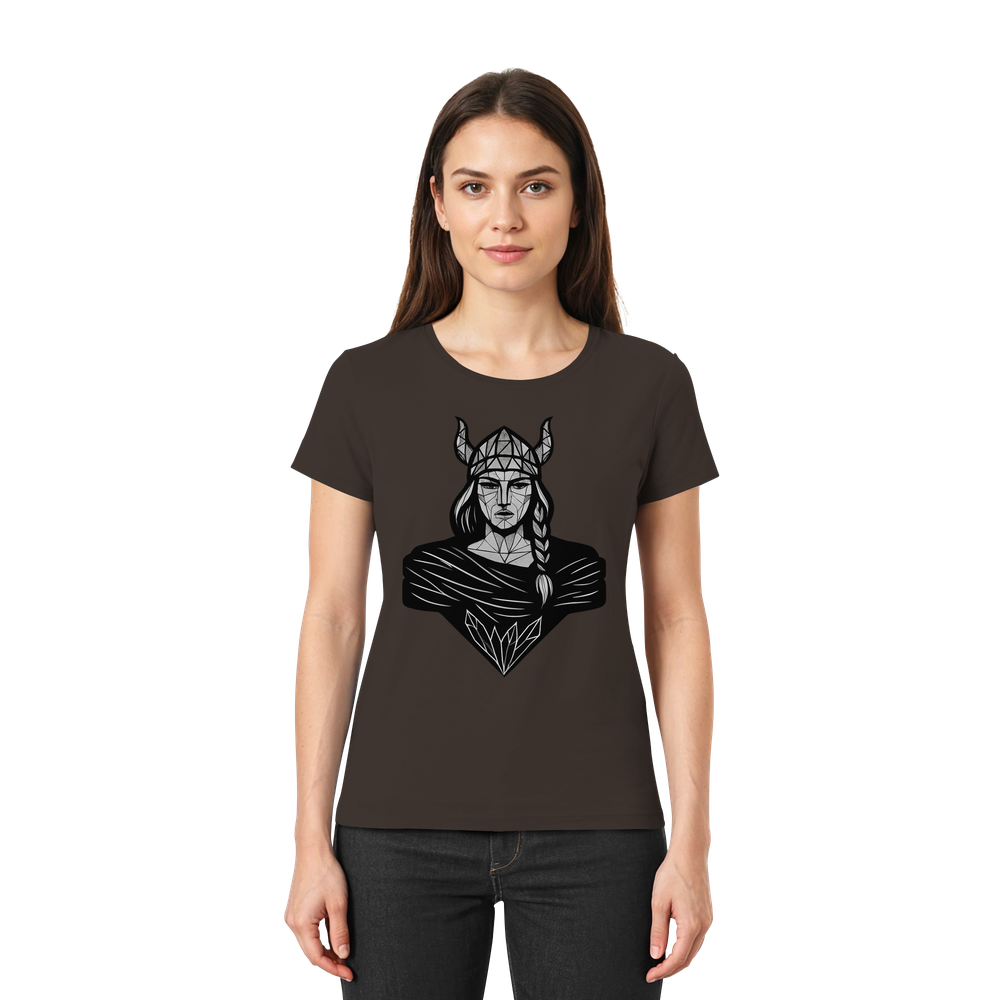 RAGNARÖK Vikings Woman Crystal Edition - Ladies Premium Shirt – Bild 4