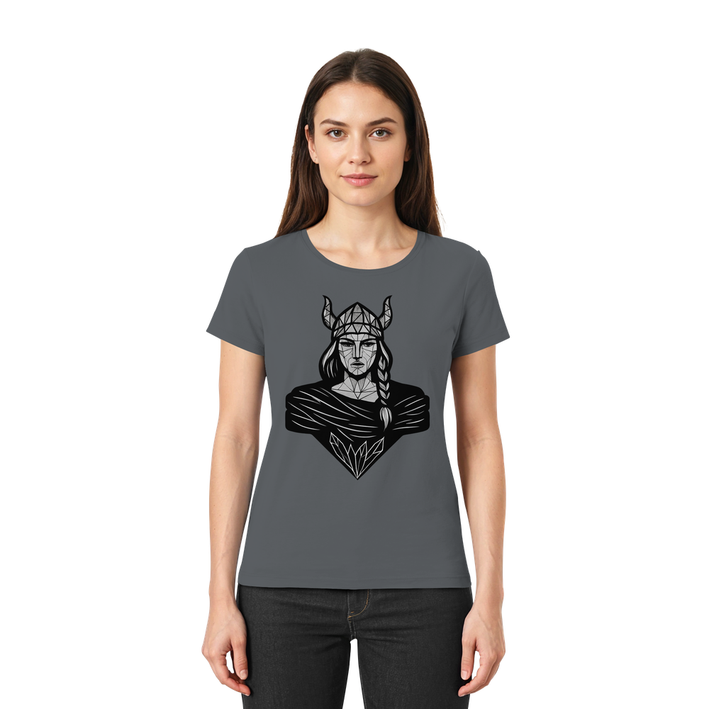 RAGNARÖK Vikings Woman Crystal Edition - Ladies Premium Shirt – Bild 6
